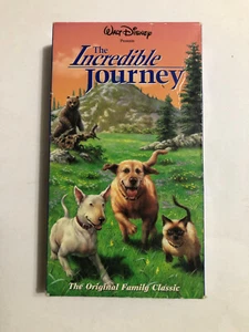 THE INCREDIBLE JOURNEY Disney (VHS,1997) - Picture 1 of 3
