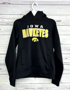 Iowa Hawkeyes Stadium Athletics sudadera con capucha negra juvenil S 8-10 - Imagen 1 de 10