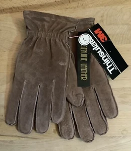 Vtg. Thinsulate Thermal Insulation 3M Genuine Leather Work Gloves L Large  1989 - Picture 1 of 3