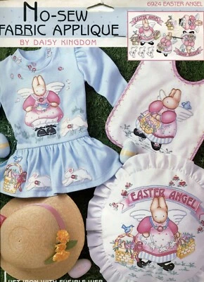 Daisy Kingdom No-Sew Fabric Applique 6924 Easter Angel - Image 1 of 2