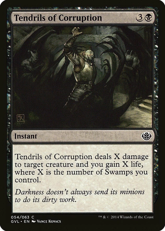 Tendrils of Corruption Duel Decks Anthology: Garruk vs. Liliana NM ABUGames - Image 1 of 1