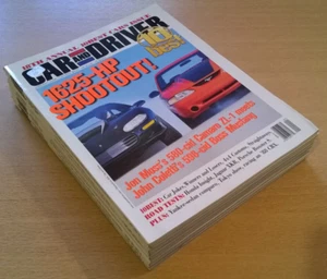 CAR AND DRIVER - Year 2000: 9 issues of the year - "Collector" condition - Picture 1 of 10