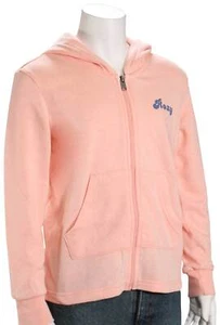 Roxy Girl's What I Got Zip Hoody - Peach Bud - New - Picture 1 of 1