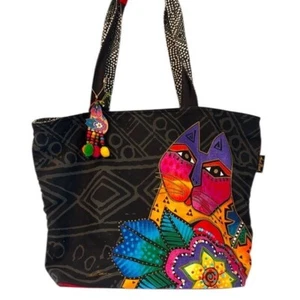 Laurel Burch Mara Cat Shoulder Tote - LB5851 - Picture 1 of 16