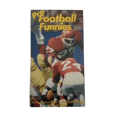 SportBloops Video Series: Pro Football Funnies - VHS - 1987 - Image 1 of 2