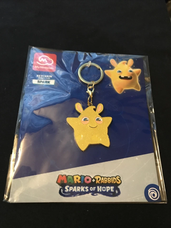 Mario Rabbids Sparks of Hope - Keychain (My Nintendo Reward) -