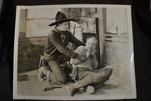 1923 Dustin Farnum in Three Who Paid Silent Movie Press Photo