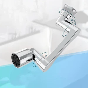 Drehbarer Wasserhahn Aufsatz, 1080° Drehbarer Multifunktionaler Verlängerung - Bild 1 von 10