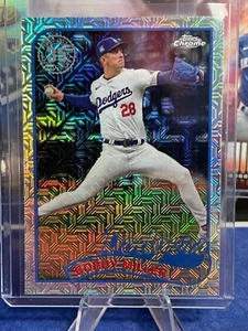 2024 Topps Series 2 - 1989 Topps Chrome Silver Pack Mojo Bobby Miller - Dodgers - Picture 1 of 3