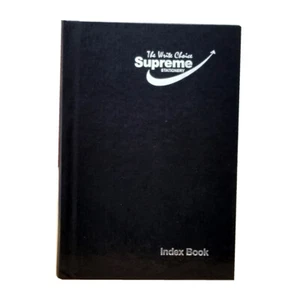 A5 Index Notizbuch A-Z Hardcover Notizbuch geregelter Rand Index Buch 200 Seiten - Bild 1 von 14