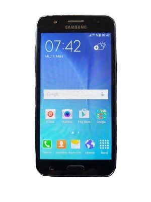 Samsung Galaxy J5 SM-J500H/DS - 8GB - Schwarz (Ohne Simlock) 2015 - Bild 1 von 4