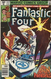 Marvel Fantastic Four #227 Feb 1981 Brain Parasites Moench Sienkiewicz Patterson - Picture 1 of 6