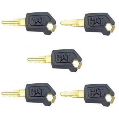 (5) CAT - Caterpillar Heavy Equipment Ignition Keys 5P8500 Ships Free! - Image 1 of 4