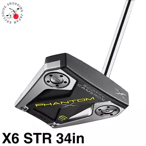 Scotty Cameron Golf 2019 US PHANTOM X 6 STR Putter 34inch 70° Men RH Head Cover - Picture 1 of 11