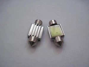 2 pcs 2W COB Canbus Error free LED White SMD 36mm 6418 3423 3425 6411 6423 - Bild 1 von 8