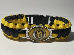 San Diego Padres MLB Paracord Bracelet NEW - Picture 1 of 2