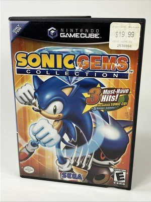 Sonic Gems Collection 3 Hits CIB Complete Tested Nintendo GameCube - Image 1 of 4