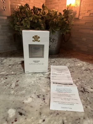 Creed Silver Mountain Water Para hombres EDP Colonia 3.4 OZ 100 ML Nueva Caja Sellada Foto 1 de 2