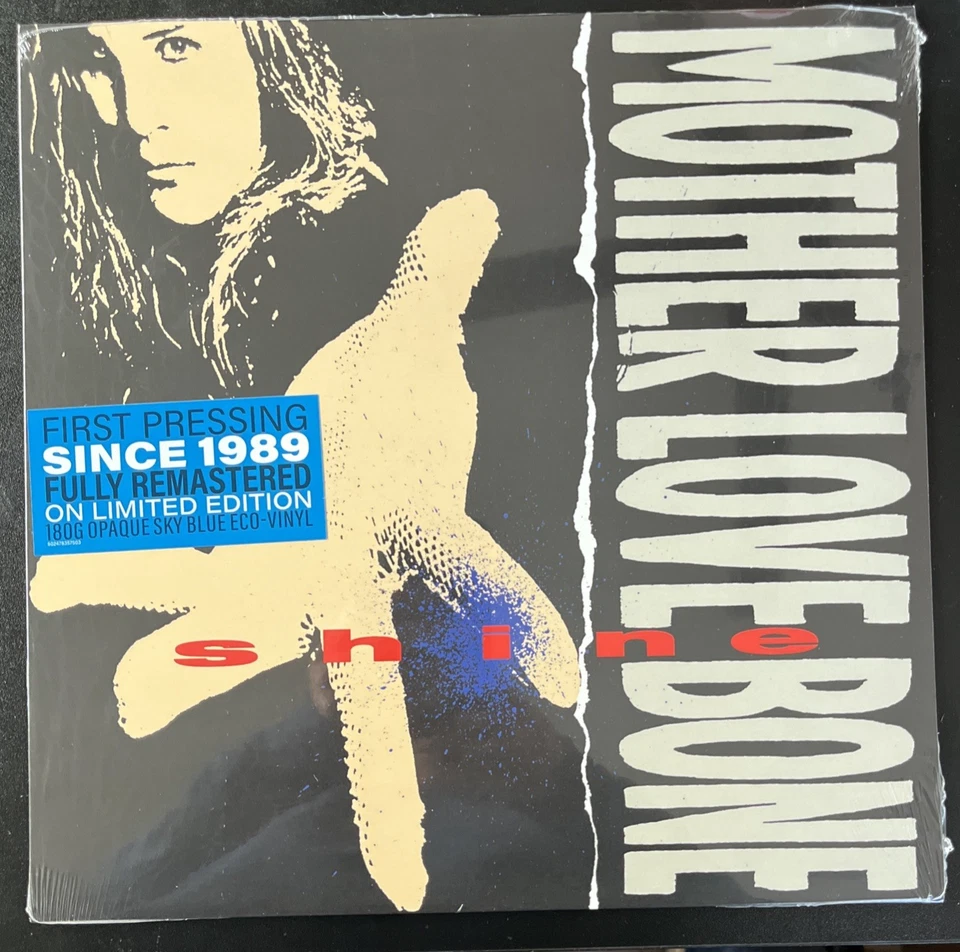 MOTHER LOVE BONE SHINE BLUE VINYL LP 180G LIMITED EDITION IMPORT NEW SEALED MINT - Image 1 of 2