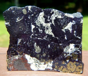 Covelite Polished Slab Free Form - Picture 1 of 6
