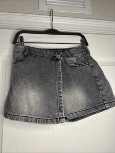 ZARA Denim Skort - Gray - Size 10 - Girls - Picture 1 of 5