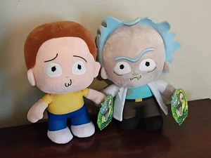 Adult Swim Rick & Morty 10" Plush Dolls Stuffed Toys with Tags (See Description) - Picture 1 of 5