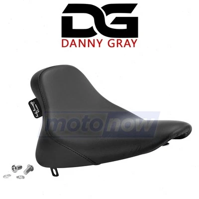 Danny Gray Weekday Solo Seat for 2000-2007 Harley Davidson FLSTC Heritage kq Foto 1 de 4