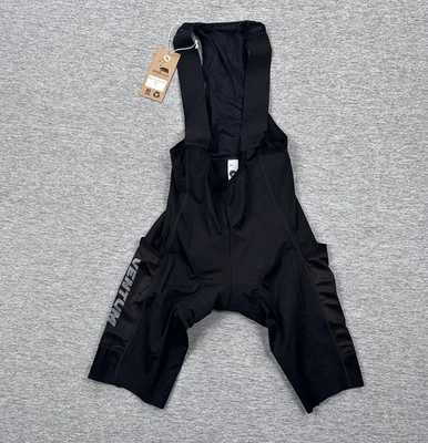 WYN Republic Cycling Bib Shorts Mens Small Black Ventum Pannier Padded NEW - Image 1 of 4