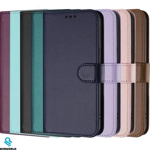 Case for TCL Blade A73 A53 A75 A76 A35E Luxury Litchi Wallet Case Phone Cover - Picture 1 of 20