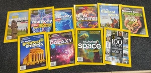 Lot of 10 National Geographic Special Publication Back Issues 2012/2013/2014/15 - Imagen 1 de 1