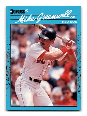 Mike Greenwell 1990 Donruss Best of the AL #115 Boston Red Sox NM-MINT - Image 1 of 2