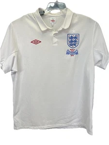 Umbro South African 2010 World Cup White Polo /Jersey Sz 48 Medium (S27) - Picture 1 of 5