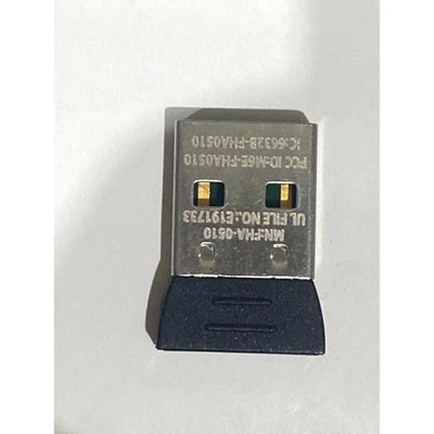 FHA-0510 2.4GHz USB Dongle Receiver Black Compact For Wireless Keyboard & Mouse - Image 1 of 4