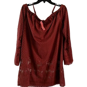 Neu mit Etikett Fire Los Angeles schulterfreies Kleid, XL - Bild 1 von 6