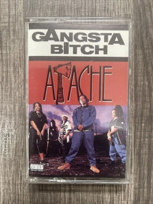 Apache - Gangsta B*tch 12” Single Audio Cassette (1992) - Image 1 of 4