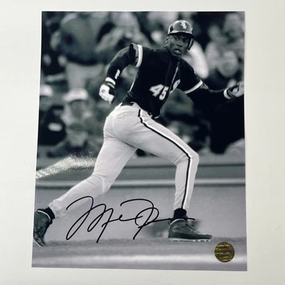 Michael Jordan Signed Photo #45 Chicago White Sox Autographed 8.5x11 w/COA HOLO - Image 1 of 4