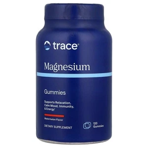 Trace Minerals, Magnesium Gummies, Watermelon, 120 Gummies - Picture 1 of 2