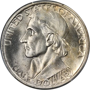 1934 Boone Commem Half Dollar PCGS MS66 Superb Eye Appeal Strong Strike - Picture 1 of 4