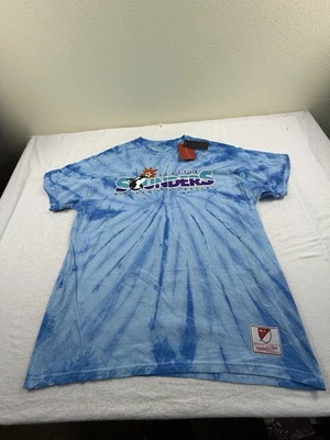 Camisa Seattle Sounders FC Para Hombre XL Tye Dye Mitchell & Ness Nueva $45 Foto 1 de 4