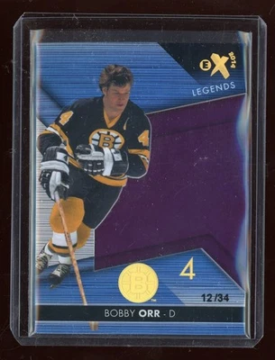 2014-15 Fleer Ultra EX Essential Credentials Now #34 Bobby Orr 12/34 - Image 1 of 2