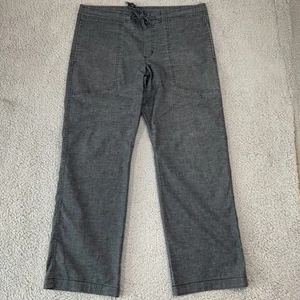 Pantalone Prana Uomo Medio Misto Canapa Relax Gamba Dritta Yoga Lounge Coulisse - Foto 1 di 9