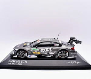 Modellino auto BMW M3 DTM hand Minichamps racing scala 1:43 diecast modellismo - Foto 1 di 4