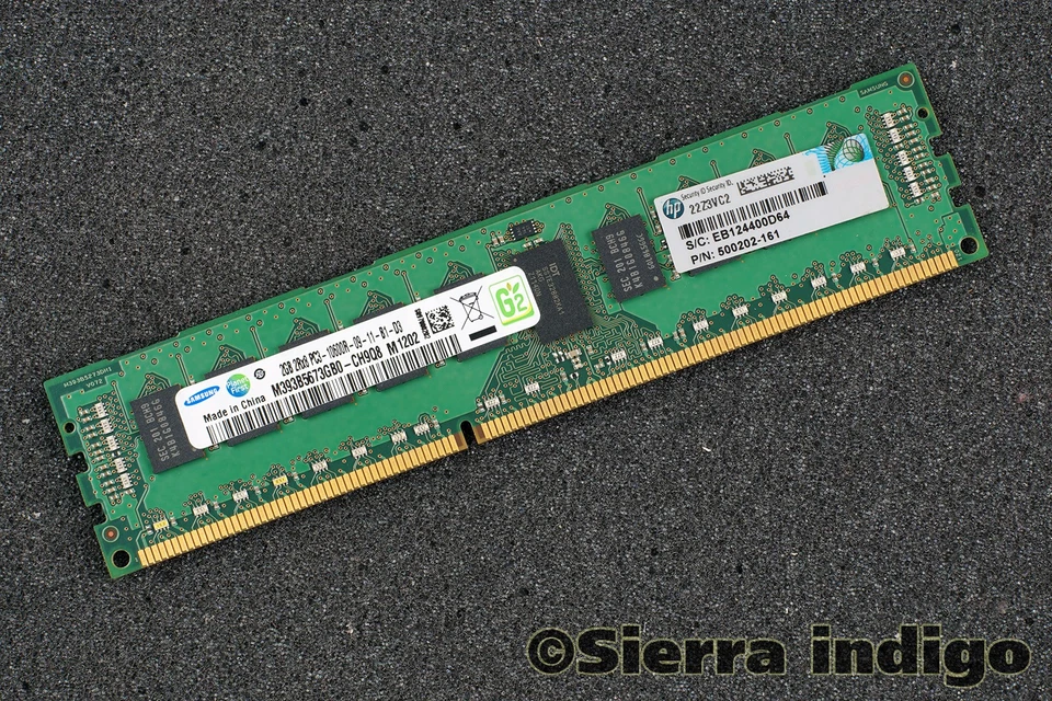 Samsung M393B5673GB0-CH9Q8 PC3-10600R-09-11-B1-D3 2GB Server Memory RAM - Photo 1/1