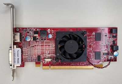 AMD Radeon HD7450 1GB DDR3 DVI HDMI PCI-e Graphics Card 695629-001 Foto 1 de 4