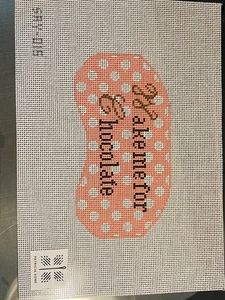 Máscara para dormir Patricia Sone lona punta de aguja pintada a mano  - Imagen 1 de 2