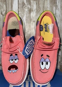 Raro Nuevo Hey Dude Wally Funk Bob Esponja Patrick Zapatos Sin Cordones Para Hombre Talla 10 Nuevo Sin Caja - Imagen 1 de 11