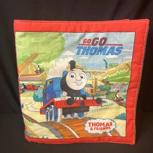 Thomas & Friends Go Go Thomas Soft Cloth Fabric Book Baby Toddler Story Toy - Picture 1 of 9