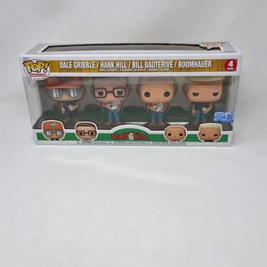 Funko Pop! Paquete de 4 Animación King of the Hill Dale Hank Bill Boomhauer Paquete - Imagen 1 de 6