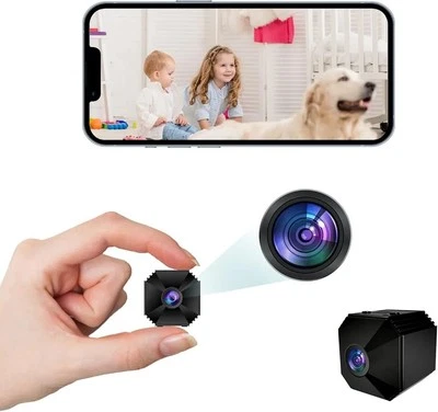 Mini Camera - Security Camera - 4K Mini Smart Camera, Baby and Pet Monitor Camer - Image 1 of 4