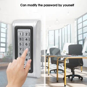 125KHz Access Control Backlit Keypad Password ID Card Support For Wiega Hot - Bild 1 von 19
